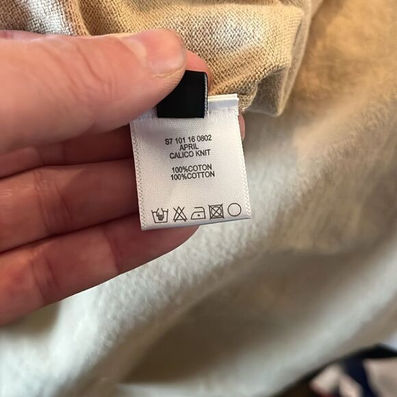 JOSEPH Calico Knit April Midi Belted Dress, size L - Picture 11 of 11